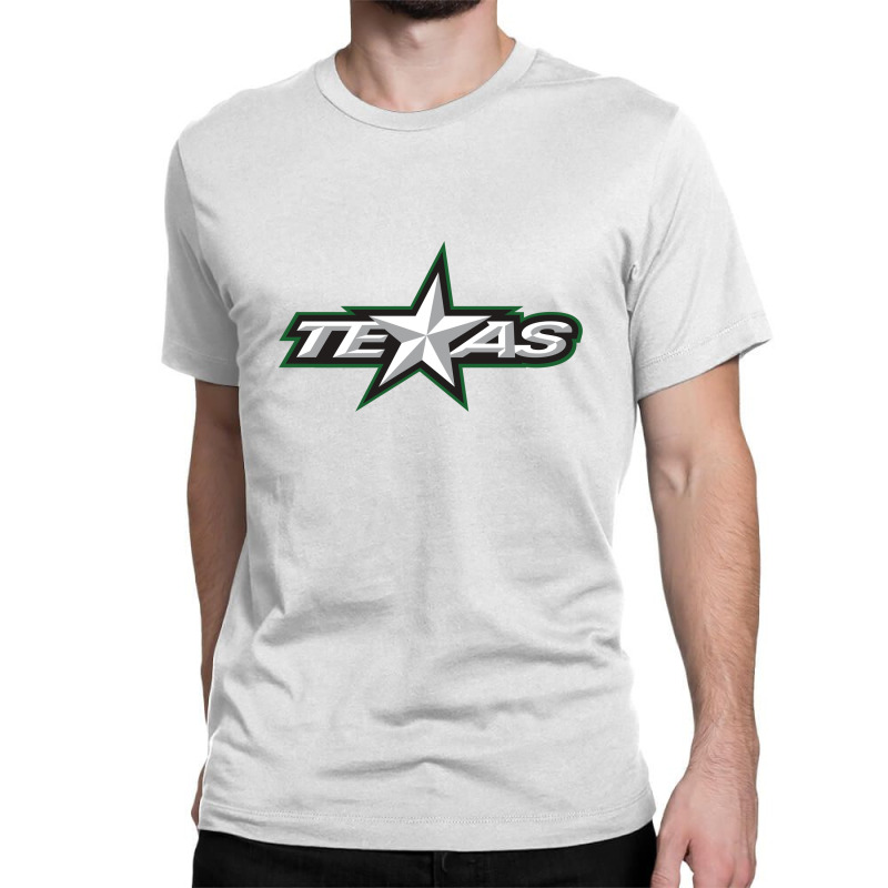 Texas Stars_logo Classic T-shirt by CoolMerch | Artistshot