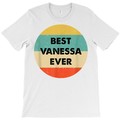 Vanessa Name T Shirt T-shirt Designed By Annamarie Mueller