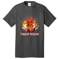 Dnd Dungeon Meowster Cat Dm Role Player Rpg Tabletop Gamer Basic T-shirt | Artistshot