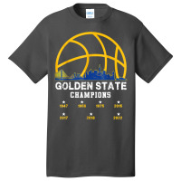 Golden 2022 Basketball For Men Women Warriors T Shirt Basic T-shirt | Artistshot