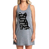 Biewer Terrier Shirt Design For Biewer Terrier Dog Tank Dress | Artistshot