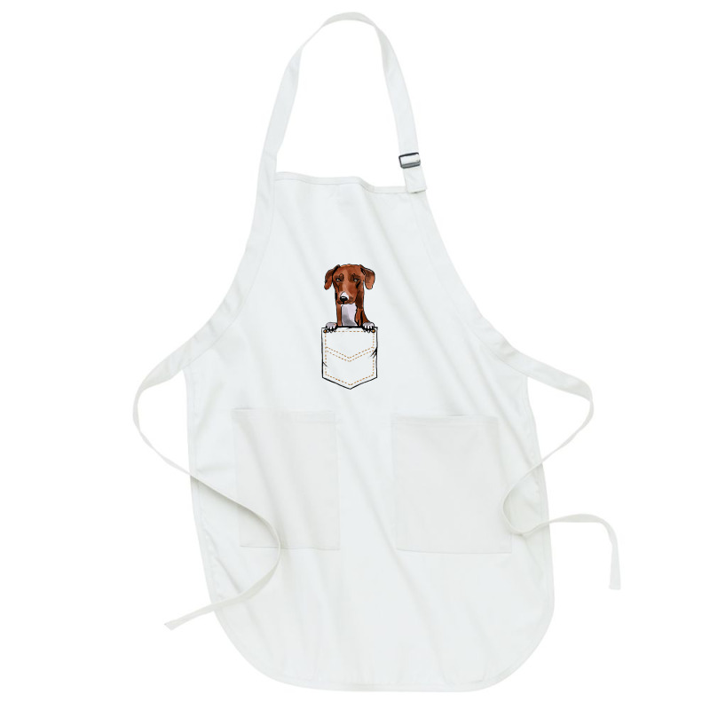 Azawakh Puppy For A Dog Owner Pet Pocket Colored Full-length Apron | Artistshot