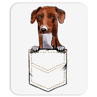 Azawakh Puppy For A Dog Owner Pet Pocket Colored Mousepad | Artistshot