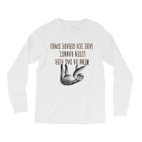 Bouldern Climbing Saying Bouldering Sloth Boulder Long Sleeve Shirts | Artistshot