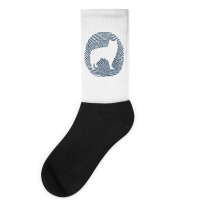 Alaskan Malamute Dna Fingerprint I Dog Alaskan Mal Socks | Artistshot