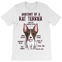 Anatomy Of A Rat Terrier Dog Owner Puppy Funny Cut T-shirt | Artistshot