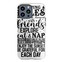 Camping Rules Camping Gear Funny Camper 3 Iphone 13 Pro Max Case | Artistshot