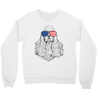 4th Of July American Cocker Spaniel Patriotic Usa  Crewneck Sweatshirt | Artistshot