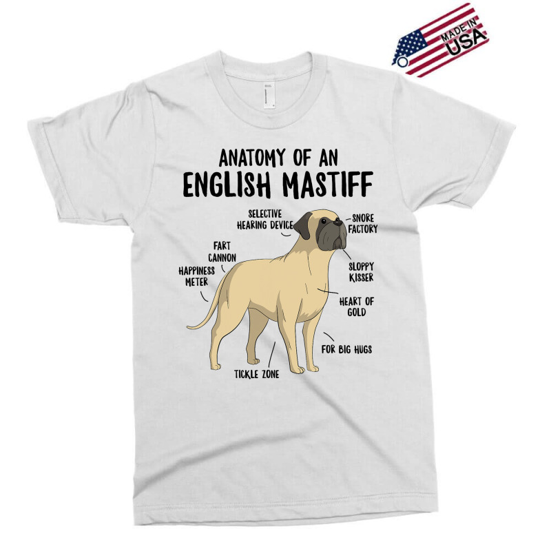 Anatomy Of An English Mastiff Dog Owner Puppy Funn Exclusive T-shirt | Artistshot