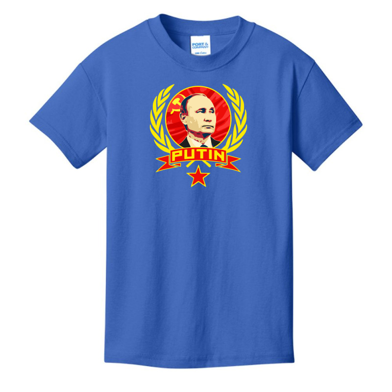 Putin Russian President Basic Youth T-shirt by treeyaesu | Artistshot