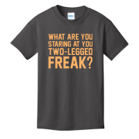 Two Legged Freak Funny Ampu Prosthetic Surgery Graphic Basic Youth T-shirt | Artistshot