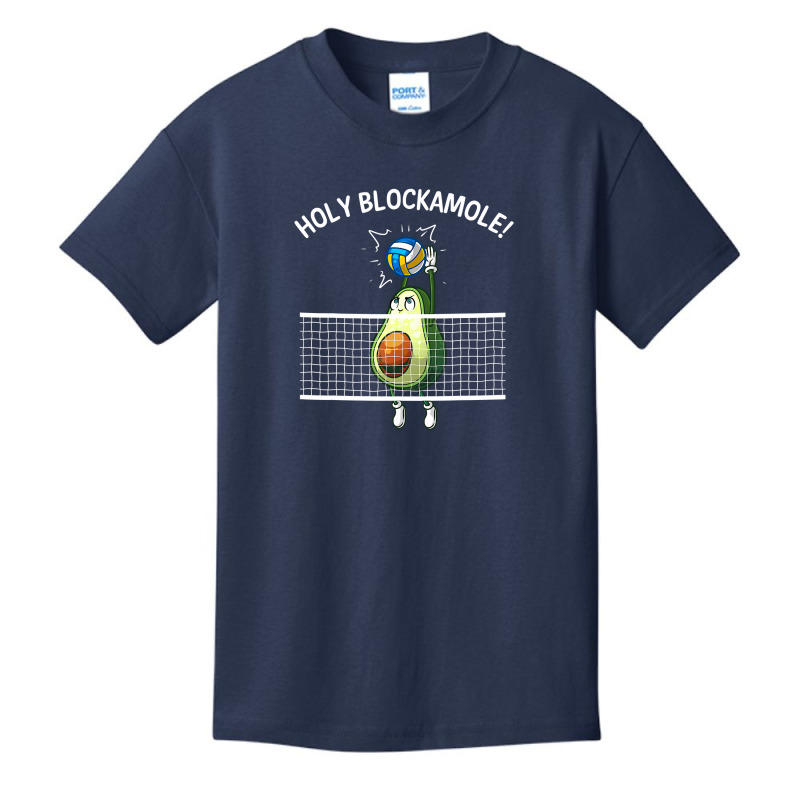 Funny Volleyball For Men Women Holy Guacamole Player Blocker T Shirt Basic Youth T-shirt by HUUY | Artistshot