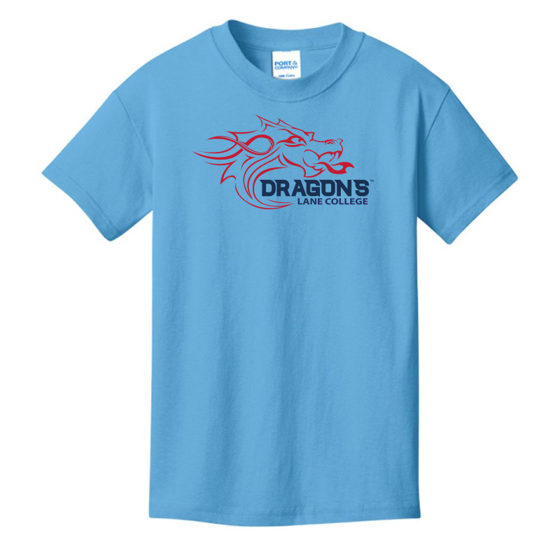 Lane College Dragons Basic Youth T-shirt by Ellard grey | Artistshot