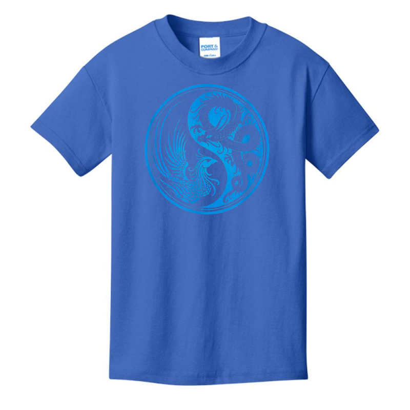 Dragon Phoenix Ying Yang T Shirt Basic Youth T-shirt by malyahdepetris | Artistshot