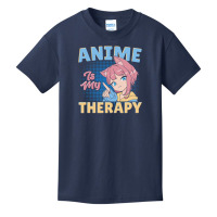 Anime Is My Therapy Basic Youth T-shirt | Artistshot