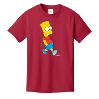 The Simpsons Bart Simpson With Slingshot T Shirt Basic Youth T-shirt | Artistshot