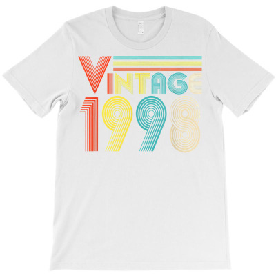 Vintage 1998 23rd Birthday Gift Idea 23 Years Old T Shirt T-shirt Designed By Annamarie Mueller