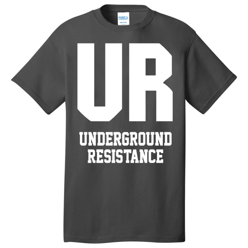 Underground Resistence Basic T-shirt by saterseim | Artistshot