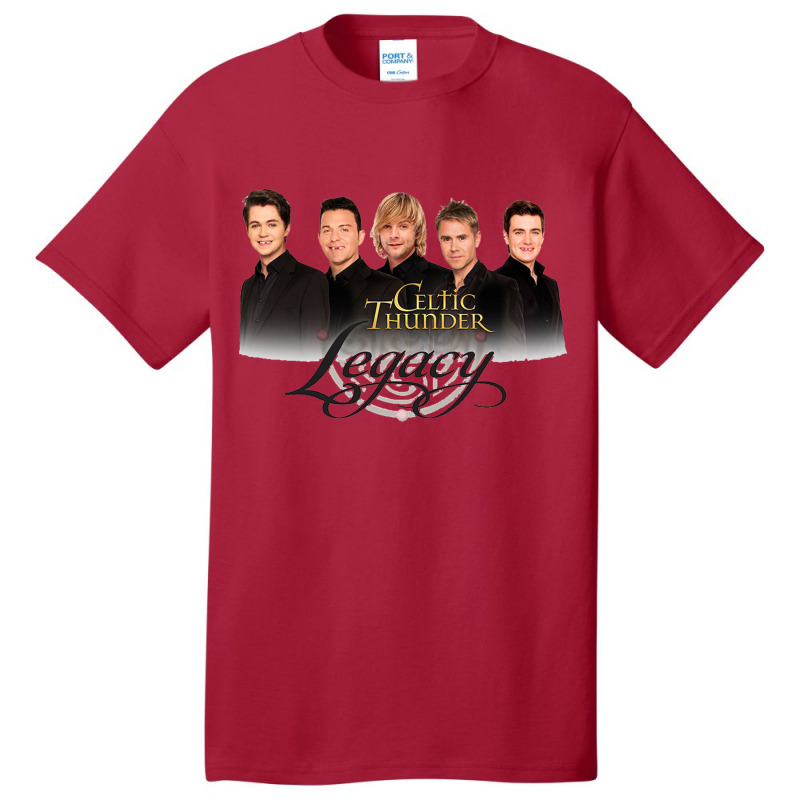 Celtic Thunder Irish Singing Groups And Stage Performances Basic T-shirt by Agustin | Artistshot