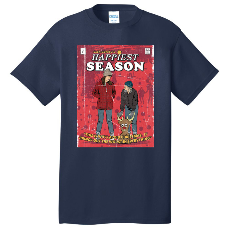 Happiest New Season Basic T-shirt | Artistshot