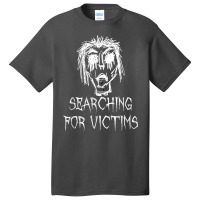 Searching For Victims Halloween Costume Word Design T Shirt Basic T-shirt | Artistshot