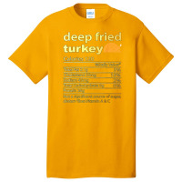 Thanksgiving Deep Fried Turkey Nutrition Food Facts Thanksgiving Costu Basic T-shirt | Artistshot