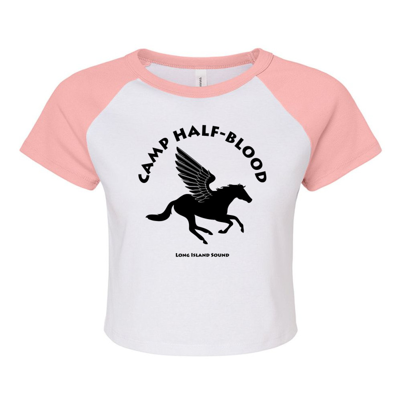 Camp Half Blood , Raglan Crop Top by new121 | Artistshot