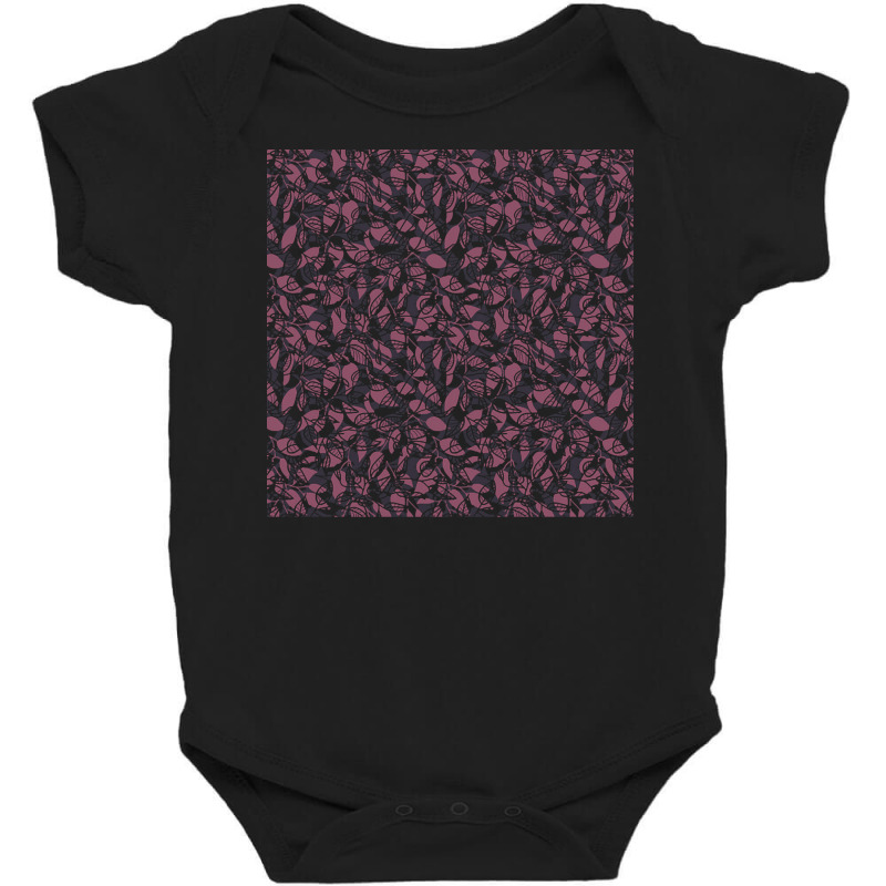 Nature Pattern T  Shirt Minimalist Leaf Line Art Illustration As A Sea Baby Bodysuit by hodkiewiczemelie889 | Artistshot