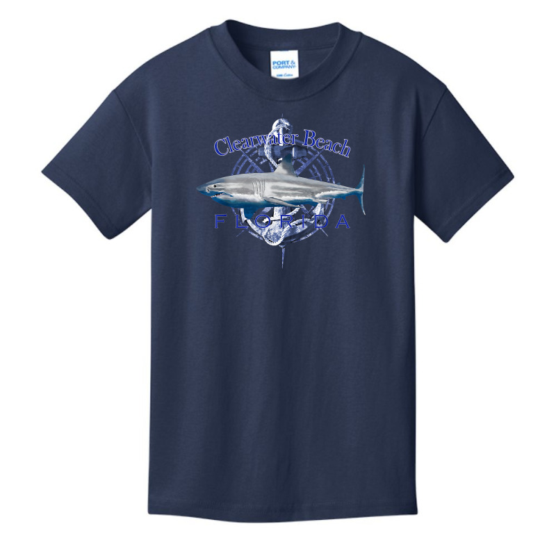 Clearwater Beach Florida Nautical Sailing Boating T Shirt Basic Youth T-shirt by aryanahjerich | Artistshot