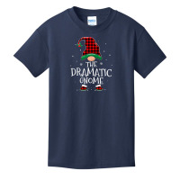 Gnome Dramatic Gnome Family Matching Plaid Christmas Gnomes Pajama Basic Youth T-shirt | Artistshot