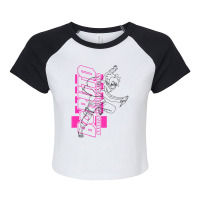 Next Generation Outline Overlay Raglan Crop Top | Artistshot