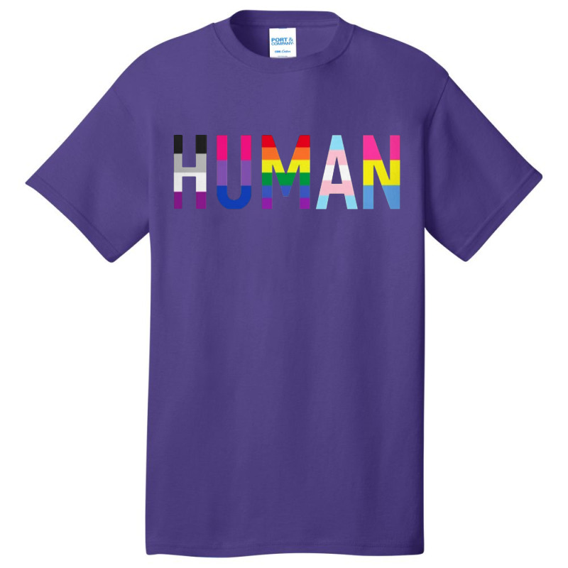 Human Basic T-shirt by zakytuntun | Artistshot