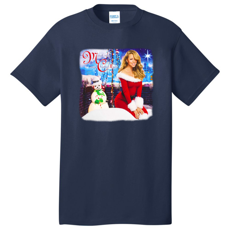 Mariah Carey Merry Christmas Love You Basic T-shirt by coşkun | Artistshot