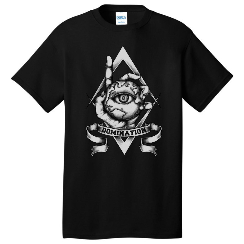 One Eye Domination Basic T-shirt by fluencyroom | Artistshot