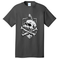 Vintage Skull With Bird Basic T-shirt | Artistshot