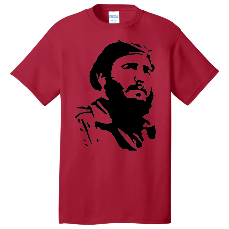 Fidel Castro Cuba Revolution (2) Basic T-shirt by nbobatiga | Artistshot