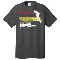 Bmx Bike Mauritius Flag Biking Cycling Racing Bmx T Shirt Basic T-shirt | Artistshot