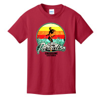 Crestline Surf Paradise Basic Youth T-shirt | Artistshot