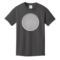 White Swirl Self Hypnosis   Hypnotic Trance Trippy Spiral Tank Top Basic Youth T-shirt | Artistshot