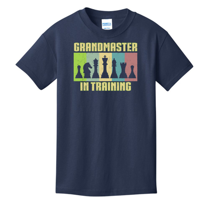 Chess Player T  Shirt Grandmaster In Training T  Shirt Basic Youth T-shirt by celestinofriesen922 | Artistshot