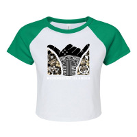 Micronesian Islander Sweatshirt Raglan Crop Top | Artistshot