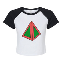 Chapter Eight Legion Triangle Raglan Crop Top | Artistshot