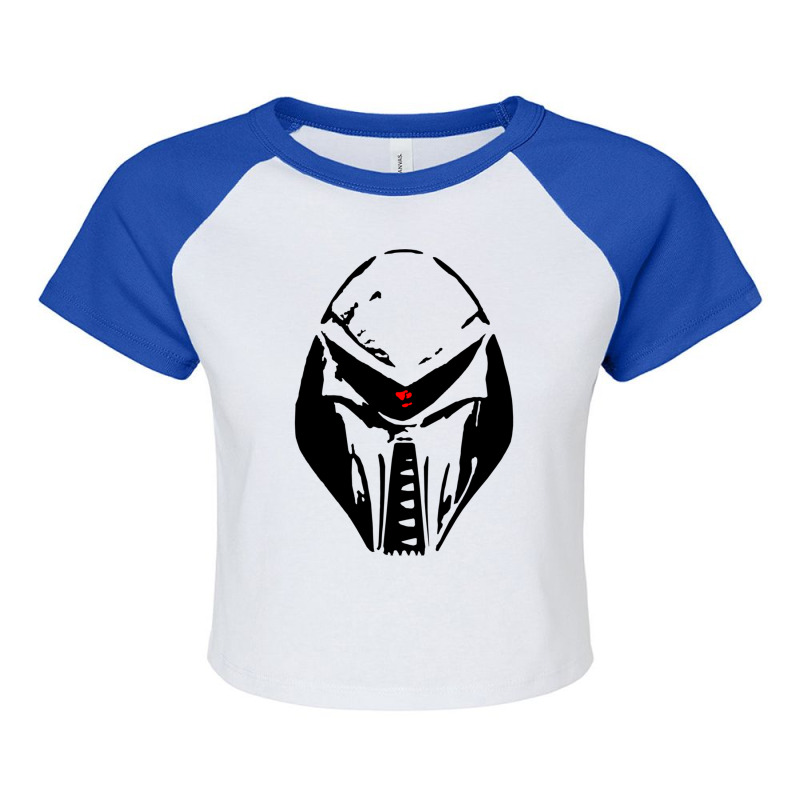 Battlestar Galactica Design - Cylon Centurion Raglan Crop Top by cm-arts | Artistshot