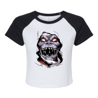 Munra Fan Art Illustration  Premium Raglan Crop Top | Artistshot