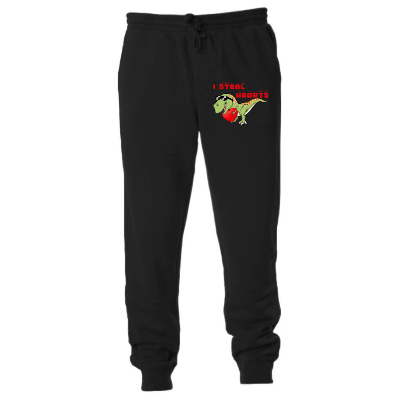 I Steal Hearts Dinosaur Dino T Rex Valentines Day  Unisex Jogger | Artistshot