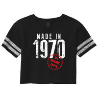 Made In 1970 All Original Parts Scorecard Crop Tee | Artistshot