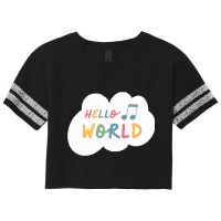 Hello World Scorecard Crop Tee | Artistshot