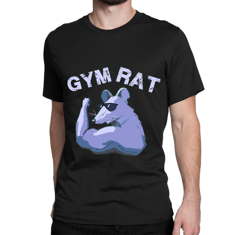 Gym Rat Work Out Weight Lifting Cross Train Classic T-shirt by JESSICASIMONSEN | Artistshot