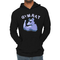 Gym Rat Work Out Weight Lifting Cross Train Lightweight Hoodie | Artistshot