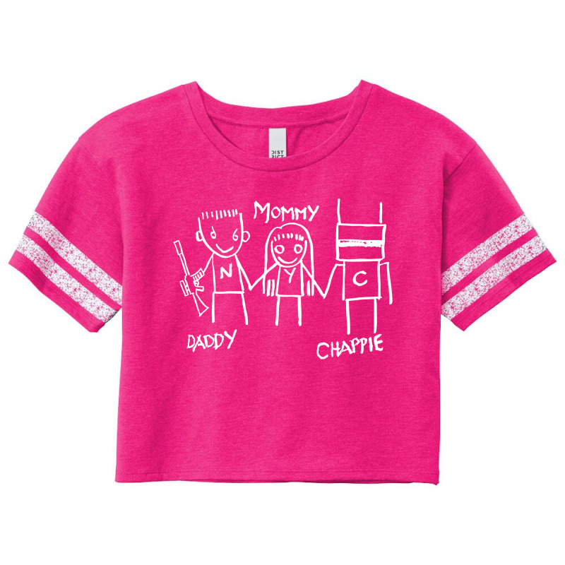 Daddy - Mommy - Chappie Scorecard Crop Tee by tshiart | Artistshot